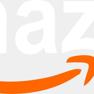 Amazon Logo white orange Thumbnail